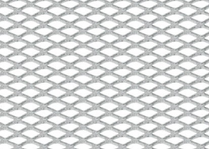 Racing Grill - Rombo fine 2x4 mm - 100x33 cm - Satinato
