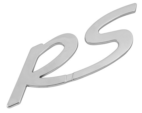 Emblema 3D cromato - RS