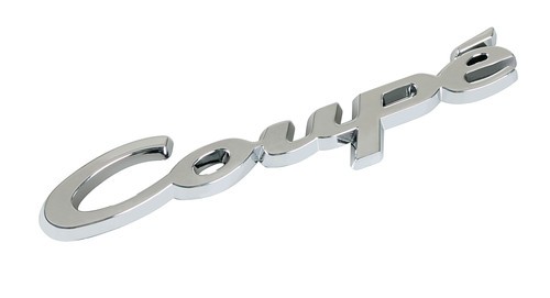 Emblema 3D cromato - Coupè