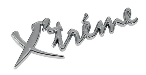 Emblema 3D cromato - Xtreme