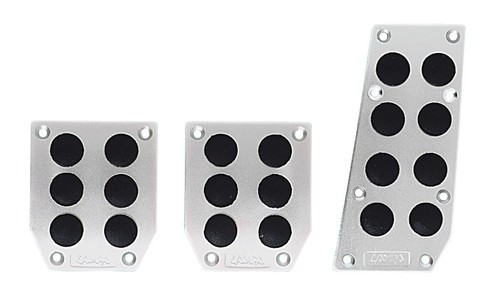 Hi-Grip, set 3 pedali - Alluminio