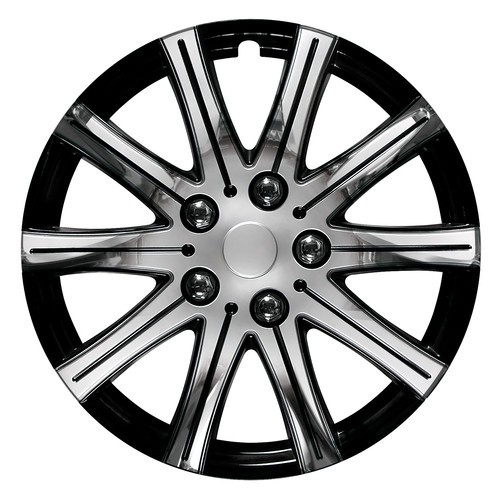 SET 4 COPRICERCHI CROMATI BICOLORE LINEA QUALITA' "X-TREME"