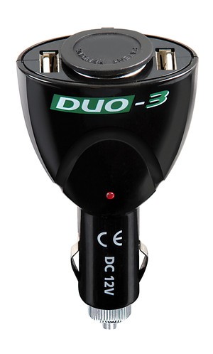 Duo-3, presa accendisigari con USB, 12V