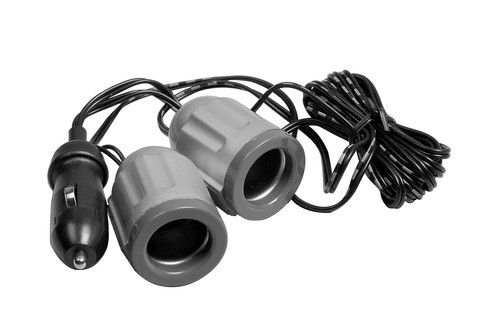 Presa accendisigari doppia con prolunga 12/24V