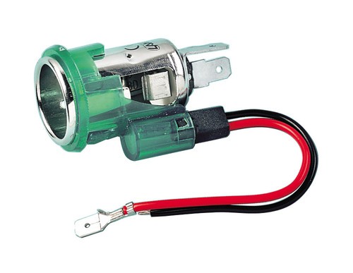 Euro-Style, presa accendisigari illuminata 12V