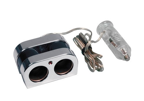 Presa accendisigari doppia con prolunga 12V