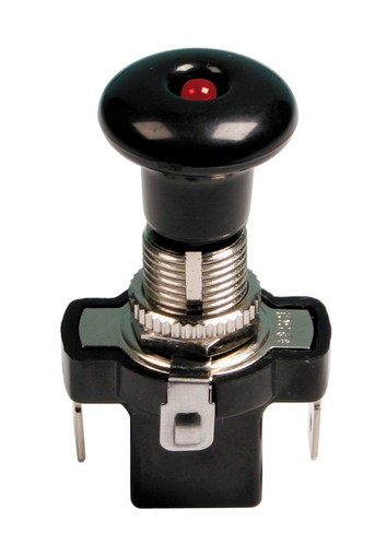 Interruttore tira/spingi a led - 12V - 10A