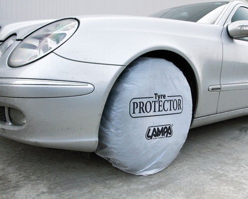 Protezione ruota in PE, dispenser 200 pz