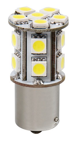 12V Hyper-Led 48 - 16 SMD x 3 chips - (P21W) - BA15s - 1 pz  - D/Blister - Bianco