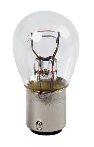 12V Lampada 2 filamenti - P21/4W - 21/4W - BAZ15d - 2 pz  - D/Blister