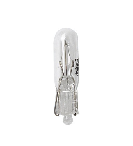 12V Lampada con zoccolo vetro - T5 - 2W - W2x4,6d - 10 pz  - Scatola