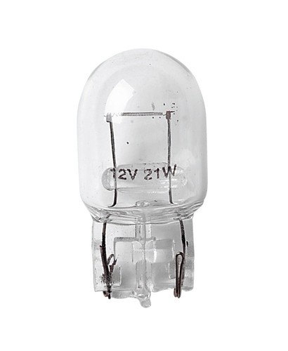 12V Lampada con zoccolo vetro - W21W - 21W - W3x16d - 2 pz  - D/Blister