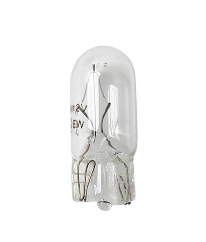 12V Lampada con zoccolo vetro - W2W - 2W - W2,1x9,5d - 2 pz  - D/Blister