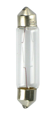 12V Lampada siluro - 11x44 mm - 15W - SV8,5-8 - 2 pz  - D/Blister