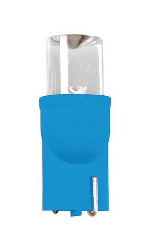 12V Colour-Led Wide, lampada 1 Led - (T10) - W2,1x9,5d - 2 pz  - D/Blister - Blu