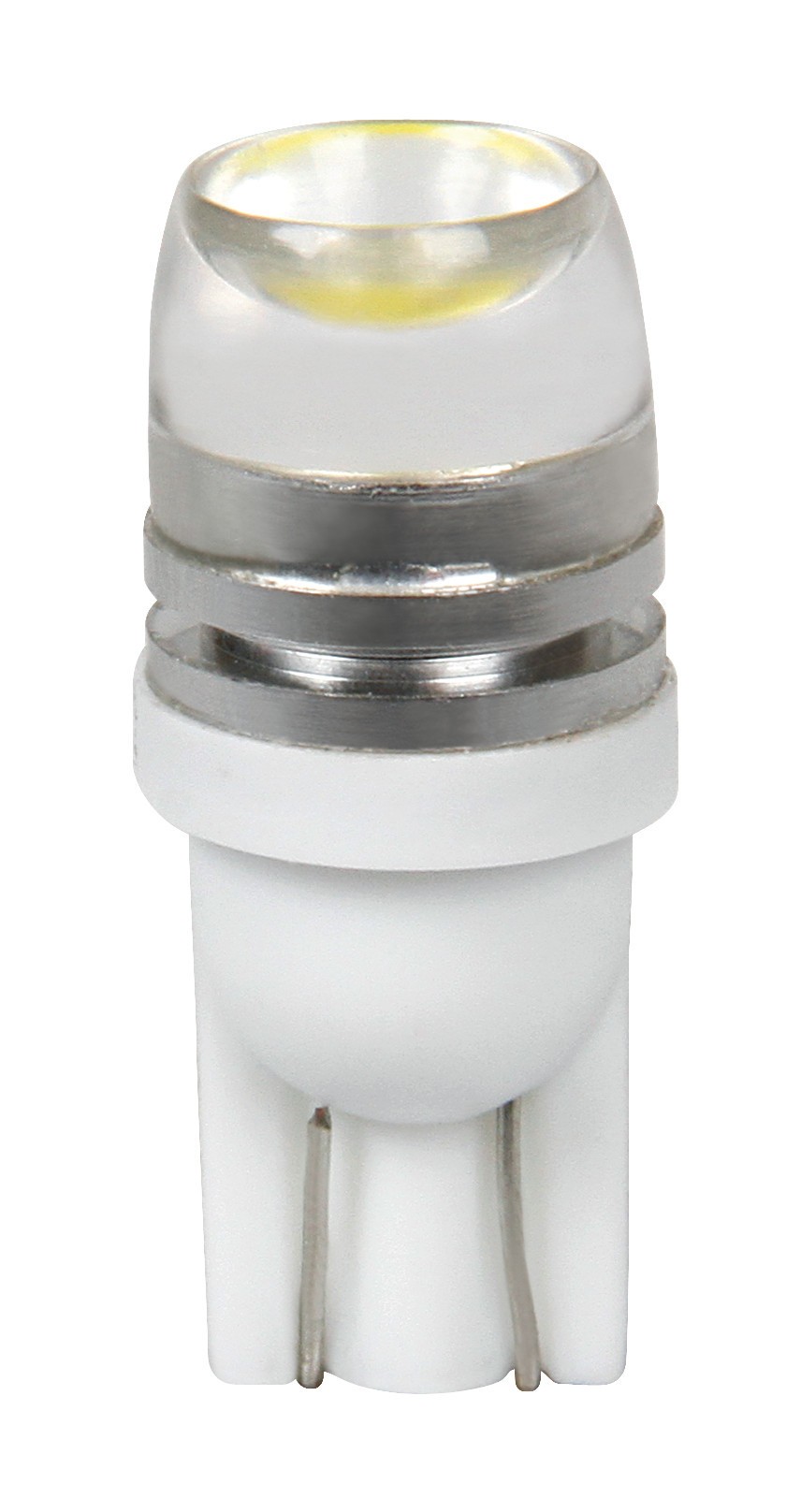 12V Hyper-Led 2 - 1 SMD x 2 chips - (T10) - 1W - W2,1x9,5d - 2 pz  - D/Blister - Rosso - Doppia polarità