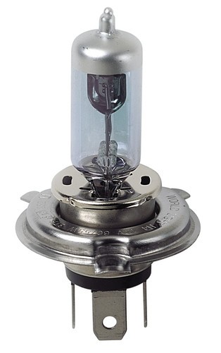 12V Lampada alogena Xenon - H4 - 60/55W - P43t - 2 pz  - Scatola Plast.