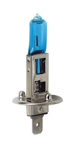12V Lampada alogena Blu-Xe - H1 - 55W - P14,5s - 2 pz  - Scatola Plast.