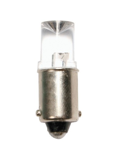 12V Micro lampada 1 Led - (T4W) - BA9s - 2 pz  - D/Blister - Bianco