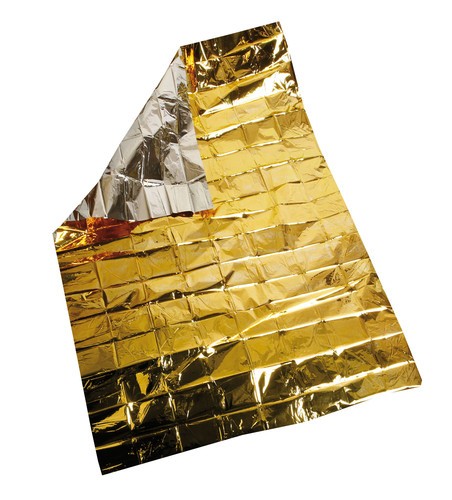 Coperta isotermica oro/argento - 160x210 cm