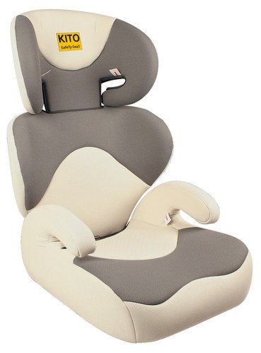 Kito, seggiolino bimbo per 1, gruppo 2-3 (Kg 15-36) - Beige/Grigio