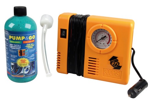 Pump & Go, kit riparazione pneumatici