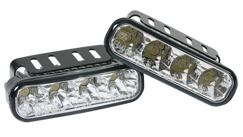 Fari a Led per marcia diurna - DRL L-4 - 12/24V