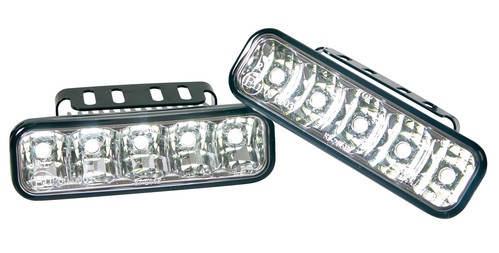 Fari a Led per marcia diurna - DRL L-5 - 12/24V