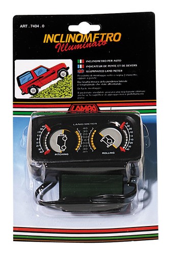 Inclinometro-illuminato - 12V