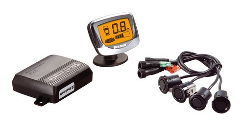 PTS400T, kit 4 sensori parcheggio con display wireless, 12V