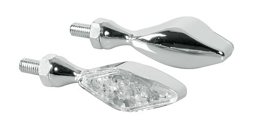 Storm, indicatori direzione a led - 12V LED - Cromo