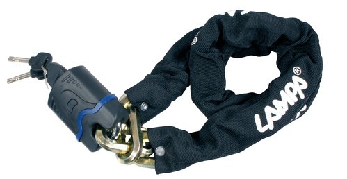 Kiton, maxi catena antifurto con lucchetto blindato - 120 cm