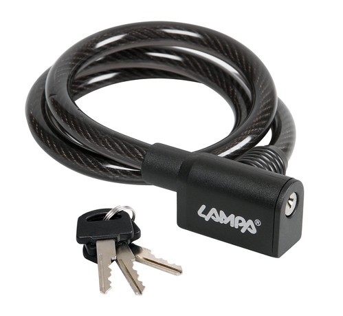 Cavo antifurto in acciaio Ø 10 mm - 80 cm
