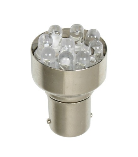 24V Lampada Multi-Led 9 Led - (P21W) - BA15s - 1 pz  - D/Blister - Bianco