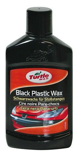 Cera per paraurti in plastica nera - 300 ml