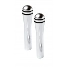 Coppia leve chiusura portiere Racing Pins, universali - Alluminio