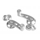 Kit leve alzacristalli - 6 cm - Alluminio, curve