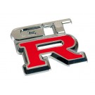 Emblema 3D cromato bicolore - GTR