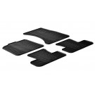 Set tappeti su misura in gomma-  Audi Q5 (11/08>6/12) -  Audi Q5 (7/12>)