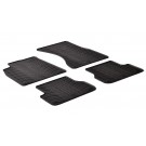 Set tappeti su misura in gomma -  Audi A6 4p (4/11>) -  Audi A6 Avant (9/11>) -  Audi A7 (10/10>)