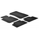Set tappeti su misura in gomma -  Bmw Serie 1 2p Coupè (10/07>) -  Bmw Serie 1 3p (1/07>6/12) -  Bmw Serie 1 5p (1/04>8/11)