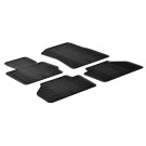 Set tappeti su misura in gomma -  Bmw X3 (11/10>)