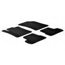 Set tappeti su misura in gomma -  Citroen C3 (11/09>)