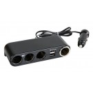 Duo-6, presa accendisigari multipla con USB, 12V