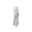12V Lampada con zoccolo vetro - T5 - 2W - W2x4,6d - 10 pz  - Scatola