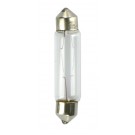 12V Lampada siluro - 11x44 mm - 10W - SV8,5-8 - 2 pz  - D/Blister