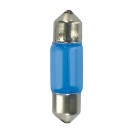 12V Lampada siluro Blu-Xe - 8x28 mm - 10W - SV7-8 - 2 pz  - D/Blister