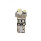 12V Hyper-Led 3 - 3 SMD x 1 chip - (T5) - W2x4,6d - 2 pz  - D/Blister - Bianco - Doppia polarità