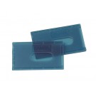 Coppia custodie in plastica rigida