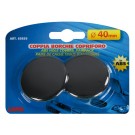 Coppia borchie copriforo - Ø 40 mm